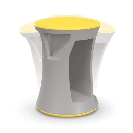 Mooreco Hierarchy Flipz Stool (Yellow) 83464-YELLOW